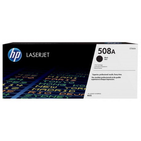 HP TONER CF360A NEGRO Nº 508A