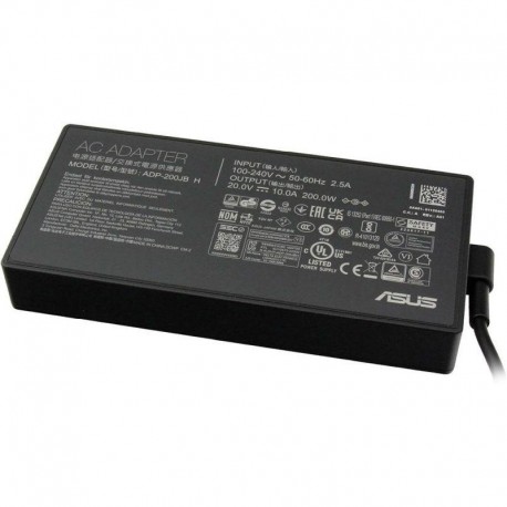 CARGADOR PARA PORTÁTIL ASUS ORIGINAL 200W 0v 10a 6.0 X 3.7MM / 0A001-01120000