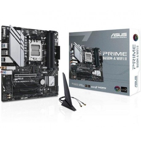 ASUS PLACA BASE PRIME B650M-A WIFI II SOCKET AM5/ MICRO ATX AM5 / DDR5