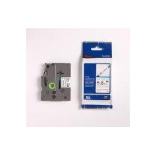 BROTHER CINTA TUBO TERMORRETRACTIL HSE-211 5.8MM TEXTO NEGRO SOBRE FONDO BLANCO ANCHO 5.8MM LONGITUD 1.5M