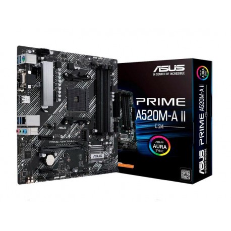 ASUS PLACA BASE PRIME A520M-A II SOCKET AM4 MICRO ATX