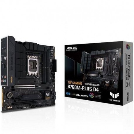 ASUS PLACA BASE TUF GAMING B760M-PLUS D4 SOCKET 1700 MICRO ATX