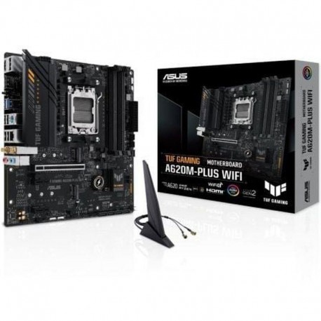 ASUS PLACA BASE TUF GAMING A620M-PLUS WIFI SCKET AM5 MICRO ATX / DDR5