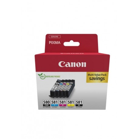 CANON CARTUCHO TINTA PACK PGI580BK / CLI581CMYK