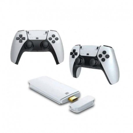 GENERICA CONSOLA DE JUEGOS RETRO KLACK M15/ 20000 JUEGOS / INCLUYE DOS MANDOS 4K / 2.4G / SALIDA HD / 64GB
