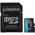 KINGSTON MICRO SD XC CANVAS GO PLUS CL10 512GB +ADAPT