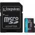 KINGSTON MICRO SD XC CANVAS GO PLUS CL10 64GB +ADAPT