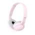 SONY AURICULARES DIADEMA MDR-ZX110AP ROSA PLEGLABE MICROFONO