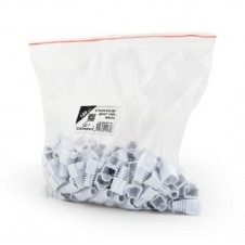 GEMBIRD FUNDA PROTECTORA RJ45 BLANCO 100UD