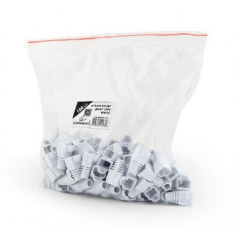 GEMBIRD FUNDA PROTECTORA RJ45 BLANCO 100UD