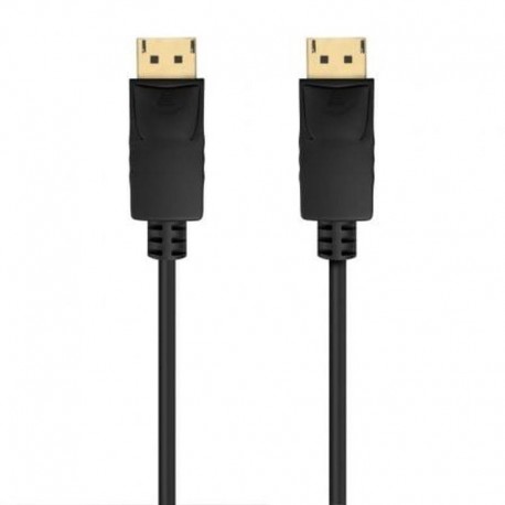 AISENS CABLE DISPLAYPORT 1.2 CCS 4K M/M 1.5M NEGRO