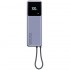 XIAOMI POWERBANK 10000MAH 165W GRIS CABKE INTEGRADO