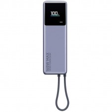 XIAOMI POWERBANK 10000MAH 165W GRIS CABKE INTEGRADO