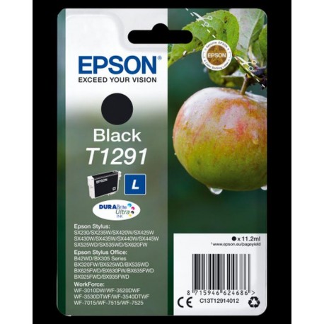 EPSON CARTUCHO TINTA T1291 NEGRO