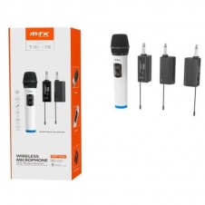 MTK MICROFONO INALAMBRICO CON RECEPTOR TR9176 / 30-50M