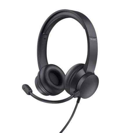 TRUST AURICULARES DIADEMA AYDA 25087 MICROFONO INCORPORADO - CONECTOR 3.5MM