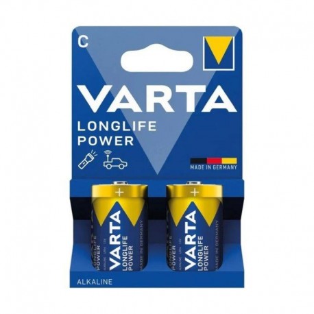 VARTA LONGLIFE POWER PILA ALCALINA C LR14 pack 2ud