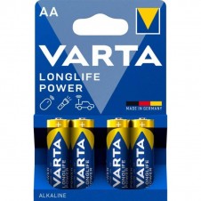 VARTA PILA ALCALINA LONGLIFE POWER AA LR6 pack 4ud