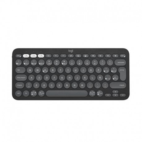 LOGITECH TECLADO INALAMBRICO PEBBLE KEYS 2 K308S GRAFITO