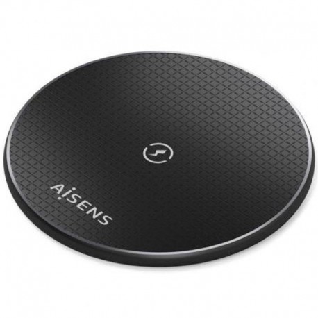 AISENS CARGADOR INALAMBRICO ASCH-15W1WC058-BK/ 15W/ NEGRO