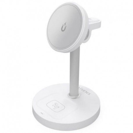 AISENS BASE DE CARGA INALAMBRICA ASCH-15W3WC065-W/ 15W/ BLANCA