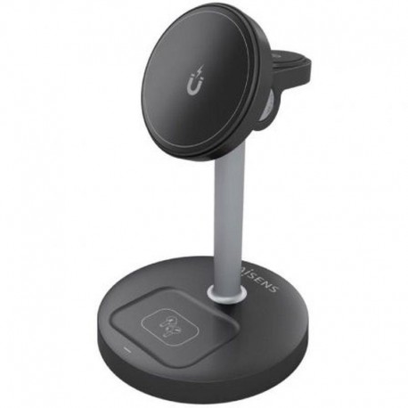 AISENS BASE DE CARGA INALAMBRICA ASCH-15W3WC066-BK/ 15W/ NEGRO