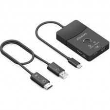 AISENS ADAPTADOR / TRANSMISOR DE VIDEO INALAMBRICO USB-C A HDMI 100W ASWL-H2KDC30M05-BK NEGRO