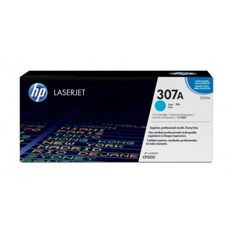 HP TONER CE741A CIAN Nº 307A