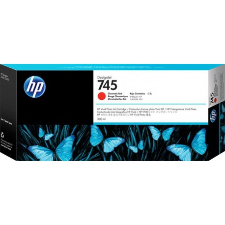 HP CARTUCHO F9K06A ROJO Nº 745