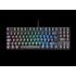 MARS GAMING TECLADO MECANICO COMPACTO TKL MKREVOPROBES NEGRO SWITCH OUTEMU PRO BLUE CHIPSET VISION MCU ILUMINACION FULL RGB PAD 