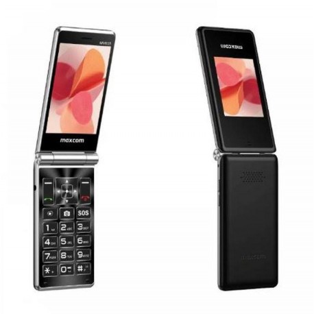 MAXCOM TELEFONO MOVIL MM835 3,5 0,3MPX 4G VOLTE SOS BLACK