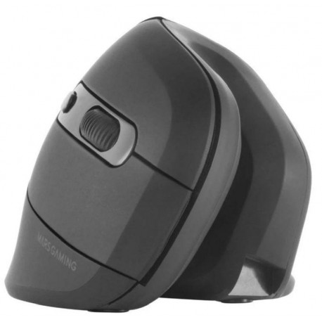 MARS GAMING RATON INALAMBRICO ERGONOMICO MMW-ERGOPRO NEGRO