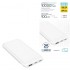 PLATINET POWERBANK 10000mAh 37W BLANCO