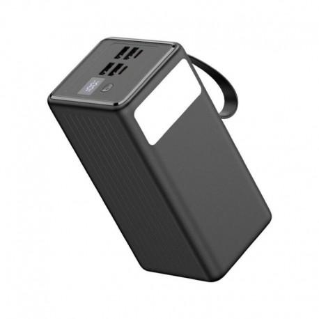PLATINET POWERBANK 60.000mAh 65W PD + CABLE USB-C 1M + LINTERNA PMPB6065