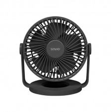 SAVIO VENTILADOR ESCRITORIO USB AD-01 BLACK