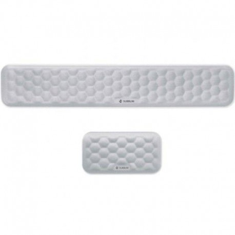 SUBBLIM REPOSAMUÑECAS ERGO AIRPADDING X2 PLATEADAS