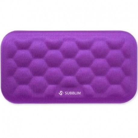 SUBBLIM REPOSAMUÑECAS ERGO AIRPADDING PARA RATON PURPURA