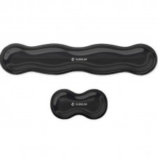 SUBBLIM REPOSAMUÑECAS ERGO CRYSTAL FLEX X2 NEGRO