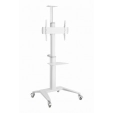 GEMBIRD SOPORTE DE SUELO PARA TV CON RUEDAS 37-70 BLANCO
