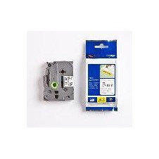 BROTHER CINTA LAMINADA TZES211 6MM TEXTO NEGRO SOBRE FONDO BLANCO. ANCHO: 6 MM. LONGITUD: 8 M