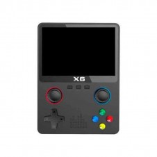 GENERICA CONSOLA DE JUEGOS RETRO X6 / 11 SIMULADORES / NEGRA
