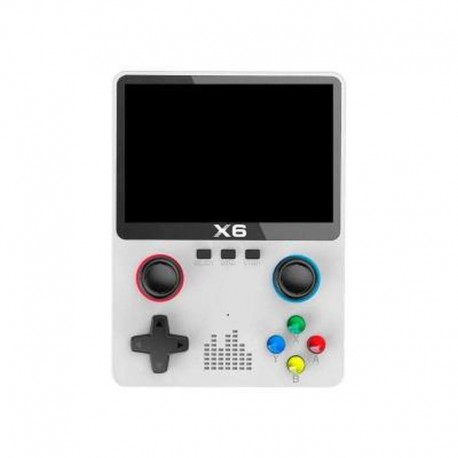 GENERICA CONSOLA DE JUEGOS RETRO X6 / 11 SIMULADORES / BLANCA