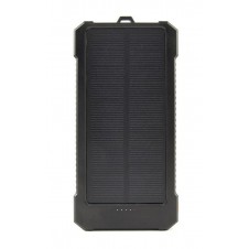 GEMBIRD POWERBANK 10000MAH SOLAR POWERBANK NEGRA