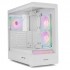 NOX CARCASA FRAMELESS HUMMER SIGNAL ARGB BLANCA USB TYPE C ATX/mATX