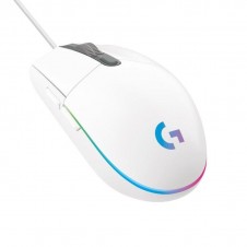 LOGITECH RATON G203 LIGHTSYNC RGB BLANCO