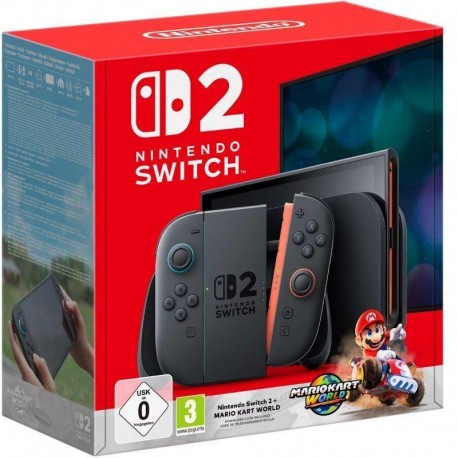 NINTENDO CONSOLA SWITCH 2 + CODIGO JUEGO MARIO KART WORD