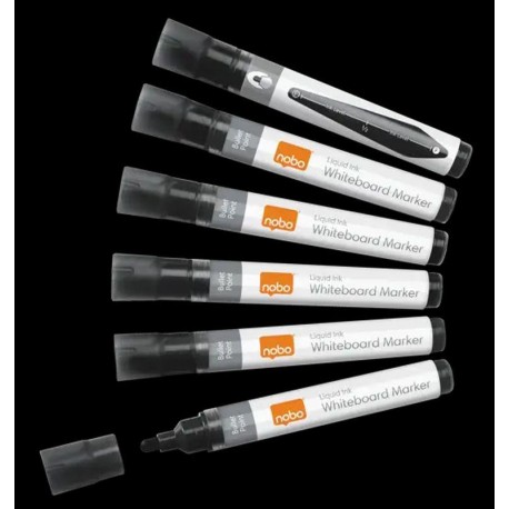 NOBO ROTULADORES DE TINTA LIQUIDA CON PUNTA CONICA 10UD