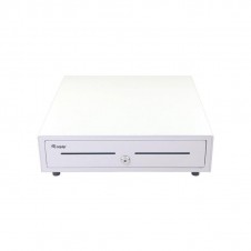 EQUIP CAJON PORTAMONEDAS 351011 BLANCO APERTURA MANUAL Y AUTOMATICA CONECTOR RJ11
