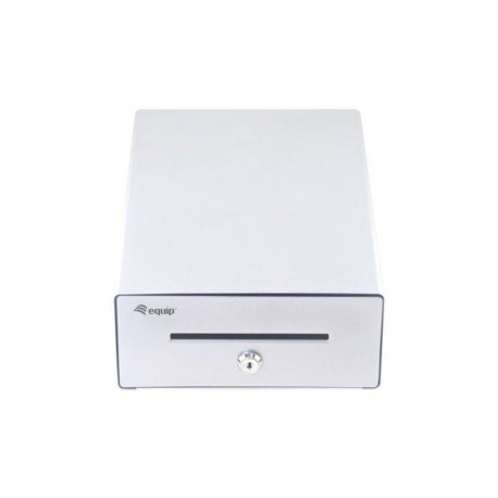 EQUIP CAJON PORTAMONEDAS 351012 PLATA APERTURA MANUAL Y AUTOMATICA CONECTOR RJ11