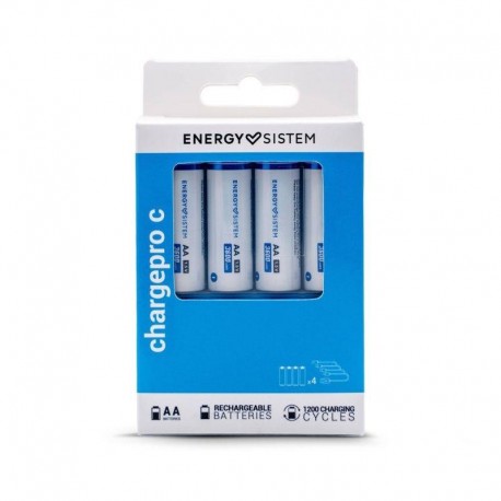 ENERGY SISTEM PILA RECARGABLE HR6 AA CON CONECTOR USB-C BLISTER *4